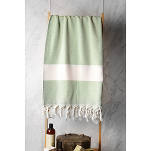 <b>Turkish</b> <b>Towel</b> Peshtemal 100% Cotton Woven Quick-Dry High Quality Multi-Purpose <b>Bath</b> <b>Towel</b> Set Diamond Design Customizable - Product Image 3