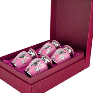 โกศบรรจุอัฐิรูปผีเสื้อสีชมพู สไตล์ยุโรป ทำจากอะลูมิเนียม สำหรับเก็บอัฐิมนุษย์ ความจุ 200 คิว ทนทาน เป็นมิตรกับสิ่งแวดล้อม - Product Image 2