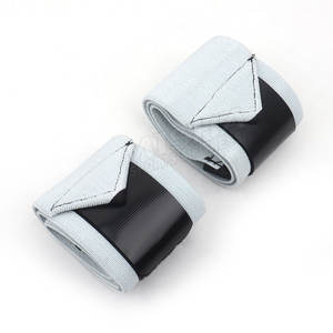 Serre-tête personnalisable pour homme, enveloppe de poignet, mode fitness, macramé, ensemble de fitness, épais noir, soutien-gorge croisé - Product Image 2