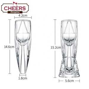 Aireador de vino acrílico transparente, decantador rápido Premium para amantes del vino, con bolsa de viaje de regalo, edición fabricante - Product Image 2