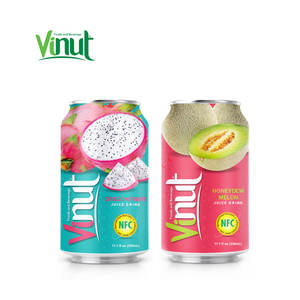 Dragon Fruit Juice 330ml, contenido de fruta real, enlatado, bebida saludable - Product Image 1