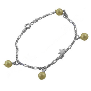 Romantic 925 Silver <b>Gemstone</b> <b>Bracelet</b> - Product Image 1