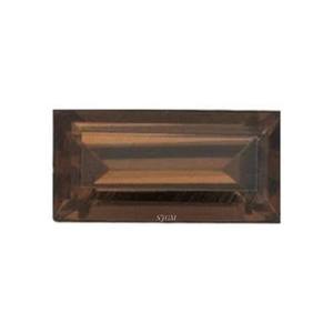 Haute qualité 7X14mm Baguette Cut Quartz fumé naturel à facettes pierres précieuses en vrac prix d'usine en gros avec certificat IGI - Product Image 1