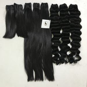 Precio de fábrica de alta calidad 24 "suelta la onda profunda doble de la Virgen de la trama del pelo 100% cabello humano - Product Image 6
