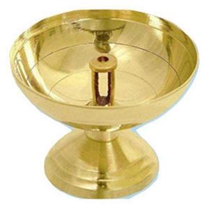 Decorativo Rolimoli latón puro Paro Pyali Akhand Diya - Product Image 1