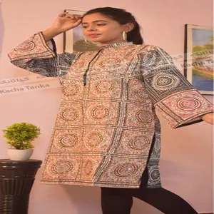 Kurtis para mujeres en India/últimos diseños de bordado Kurtis