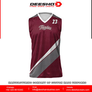 Uniforme de voleibol de sublimación de manga corta personalizado Unisex conjunto 100% poliéster 220g Impresión de Jersey personalizado - Product Image 2