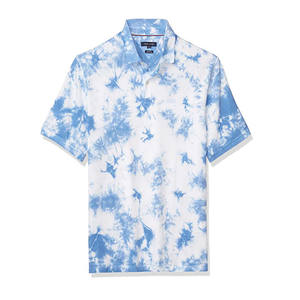 Camiseta ajustada de algodón liso para hombre, Polo deportivo con Logo OEM, novedad de 2022 - Product Image 3