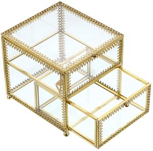 Soporte de Metal de mesa para joyería, forma cuadrada, hecho a mano, de diseñador, personalizado, a precio asequible - Product Image 2