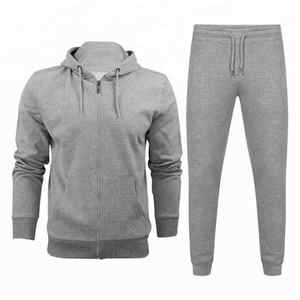 Chándal ajustado de diseño personalizado para hombre, traje de chándal para trotar, novedad de 2020 - Product Image 1