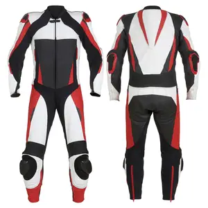 最新スタイルのモーターバイクスーツ/カスタムモーターサイクルレザーレーススーツバイカーレーシングスーツレーシングウェア