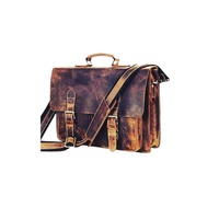 Tas kurir kulit Suede.