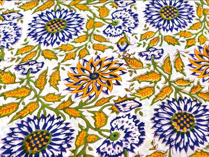 Ropa interior de algodón con estampado Floral para mujer, caftán, vestido de noche, Bikini, ropa interior de verano, tela suelta, 100% - Product Image 6