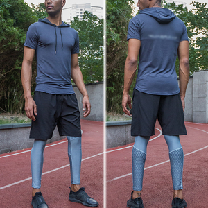 Hommes De Compression D'entraînement de Basket-Ball Shorts Personnalisé Logo Imprimé Gym Shorts 100% Polyester Shorts Hommes Sport Fitness Shorts de Course - Product Image 6