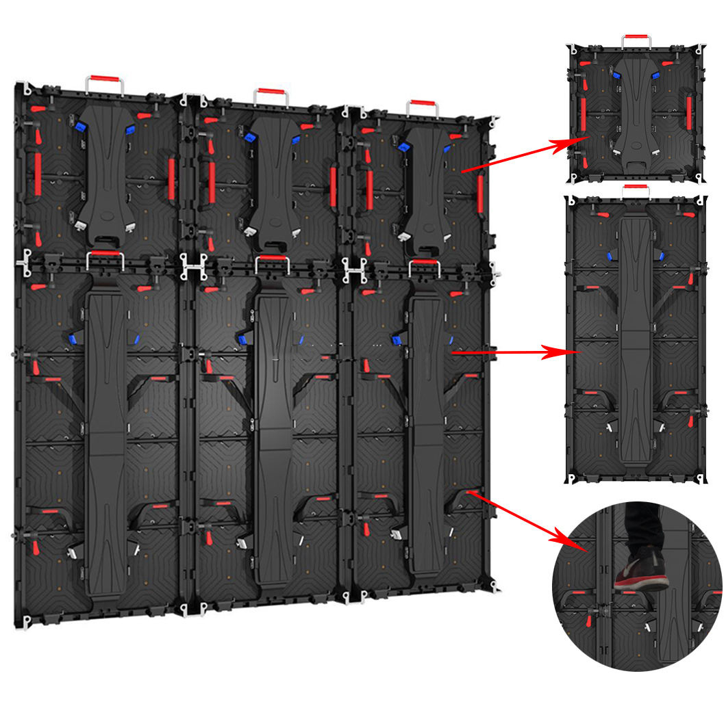 Outdoor Full Color HD Video Wall Panel P3.91 250x250mm Rental