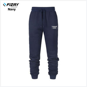 Pantalon de jogging de sport skinny pour hommes Poches à fermeture éclair Pantalon de survêtement athlétique à séchage rapide Pantalon européen avec logo personnalisé - Product Image 4