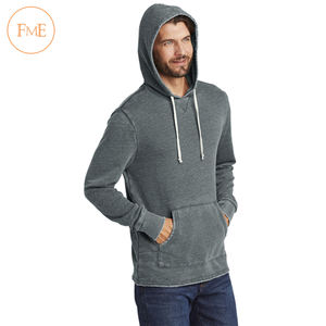 Sudaderas con capucha personalizables de poliéster 100% con mangas completas suaves, bolsillos con cordones, marca OEM para invierno - Product Image 3