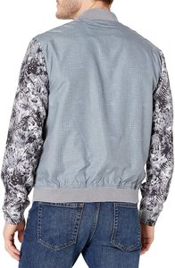 แจ็กเก็ตผ้าฝ้ายสำหรับผู้ชายเสื้อบอมเบอร์ลำลองตกแต่งโลโก้ขนาด XL สำหรับฤดูหนาว - Product Image 2