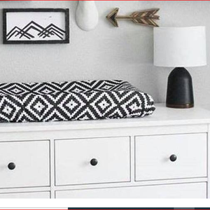 Alfombrilla multifuncional para cambio de bebé, cubierta con estampados atractivos, Económica - Product Image 3