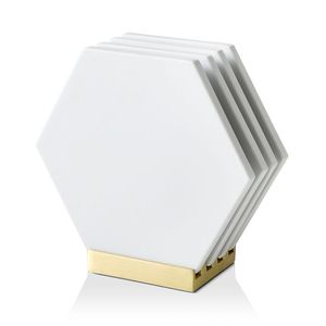 Montaña Rusa Juego de 4 de Metal oro champán terminar con diseño grabado en - Product Image 1