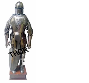 Traje completo de armadura usable de caballero medieval-LARP Disfraz de Halloween de tamaño personalizado - Product Image 1