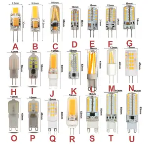 Ampoule Vintage Led Edison, équipement électrique, lampe rgb g4, g9, variable, 4w, g9