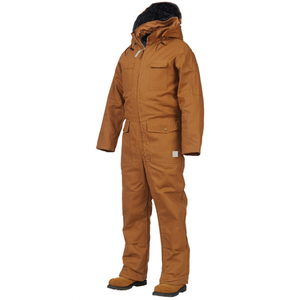Combinaison de travail réfléchissante LED imperméable marron ANSI Classe 2 avec capuche pour hommes et femmes, logo personnalisé, vêtements de travail routier - Product Image 1