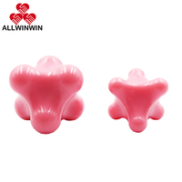 ALLWINWIN SMB13 Balle de massage à picots - 5/6cm PS Rouleau plantaire texturé pour fasciite plantaire