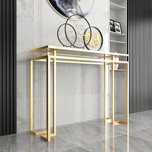 MS คอนโซลตาราง MS ฐานกรอบโลหะเฟอร์นิเจอร์ราคาไม่แพงราคาหรูหราห้องนั่งเล่นเฟอร์นิเจอร์ที่มีอยู่ - Product Image 3