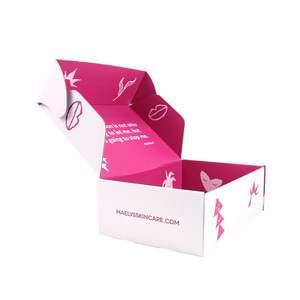 Caja de embalaje de papel personalizada hecha a mano, envío de impresión, buena calidad, venta al por mayor - Product Image 1