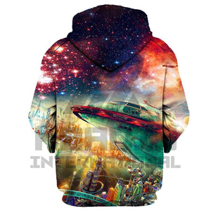 2025 sudaderas con capucha de alta calidad para hombres sudaderas con capucha de sublimación personaliza tu propio diseño Sudadera con capucha de sublimación - Product Image 2