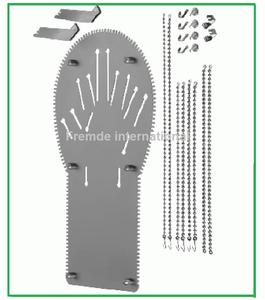ชุดเครื่องดึงด้วยมือแบบแมนนวลพร้อมเหล็กสแตนเลสที่ผ่านการรับรอง CE & ISO - Product Image 6