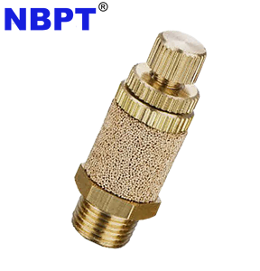 Nbpt thiêu kết đồng <span class=keywords><strong>silencer</strong></span> bsl exhaust Brass Muffler phụ kiện khí nén các bộ phận âm thanh Muffler Lọc thuận lợi - Product Image 3