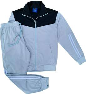 Jogging de piste pour hommes avec logo personnalisé de haute qualité Ensemble de sports d'hiver avec hauts et bas de piste confortables - Product Image 4