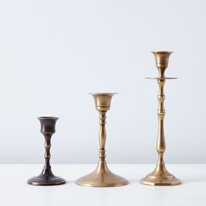 ชุดเชิงเทียนทองเหลืองแบบเจ็ดชิ้นของ brassworld อินเดีย - Product Image 6