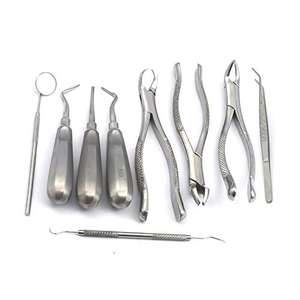 Kit d'instruments de soins dentaires, 17 pièces, lot de 17 pièces, pinces à extraction, pour chirurgie bucco-dentaire, haut de gamme, nouveauté - Product Image 5