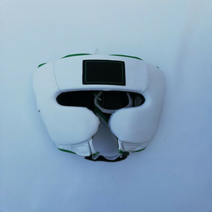 Professional Custom PU Leather <b>Head</b> Guard and <b>Wraps</b> New Men's and Women's Boxing Mouth Protector with Logo - Product Image 3