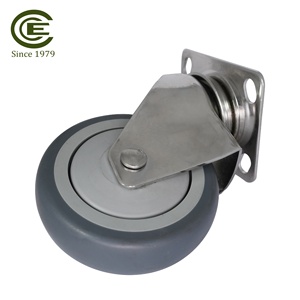 Con Lăn Bánh Xe Đồ Chơi Bằng Thép Không Gỉ Hạng Nặng Công Nghiệp <span class=keywords><strong>4</strong></span> Inch - Product Image 5