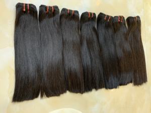 Cheveux naturels 15 cm de longueur pour cheveux lisses, Super soyeux et brillants, origine humaine - Product Image 6