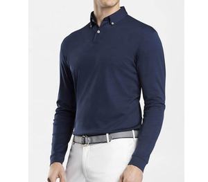 long sleeve <b>office</b> men polo <b>shirts</b> high quality cheap price - Product Image 2