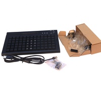 OPOS/JPOS USB Keyboard 78-Tombol Cherry MX Full Keyboard MKB78 yang Dapat Diprogram Sepenuhnya untuk Sistem POS