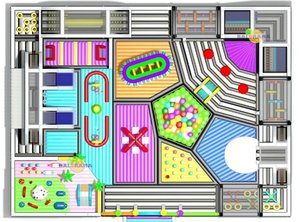 Parque Temático Inflable de 900 Metros Cuadrados, el Parque Temático Inflable Más Popular de 2019 - Product Image 3