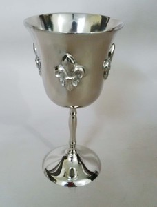 Verre à vin et à champagne en métal pour les fêtes de mariage Accessoires de bar pour la maison et l'hôtel - Product Image 4