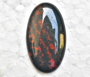 BloodStone Cabochon High Quality Natural BloodStone Gemstone For Jewellery Making handmade Gemstone Cab BloosStone - Product Image 1