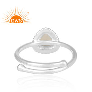 พลอยโอปอลเอธิโอเปียอัญมณีดีไซน์สามเหลี่ยมดีไซน์แบบย้อนยุคเครื่องประดับคอลเลกชันคลาสสิก - Product Image 4