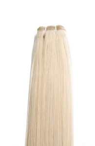 613 Extensions de cheveux vierges blonds doux Remy Bundles de vagues indiennes et brésiliennes 28-30 pouces perruques non traitées - Product Image 3