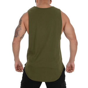 Men's Casual Summer Cotton Tank Top for Gym Workouts Custom Sleeveless Travel <b>Vest</b> for Fitness Workout <b>Muscle</b> <b>Vest</b> - Product Image 5