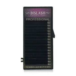 602) Vassoio di ciglia singole BISLASH Volume Lash J curl 0.03 Produttore coreano di ciglia - Product Image 2