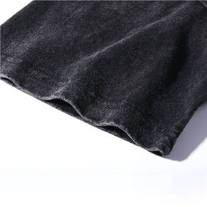OEM 2021 New Design Luxury Quality Cotton Stone <b>Wash</b> T Shirts Blank Men t Shirt Oversized - Product Image 2
