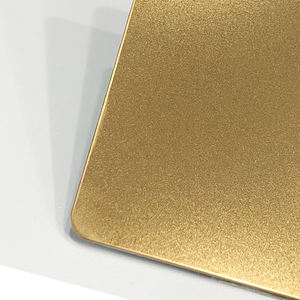 Aimamisi — feuille personnalisée en acier inoxydable, 4x8, drap de couleur or fait main, pour décoration intérieure de la salle de bain, hôtel, diamètre 304/201 - Product Image 4